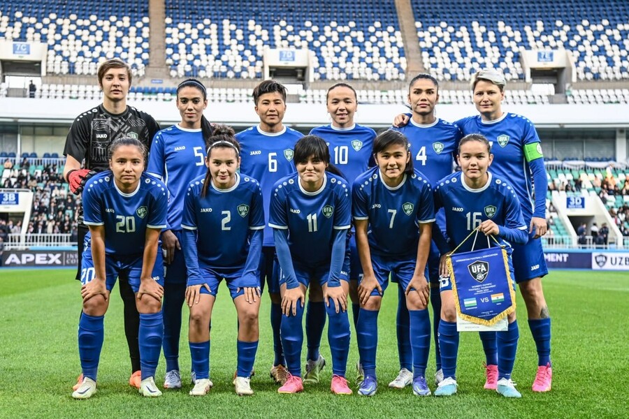 Женская сборная Узбекистана по футболу 2023