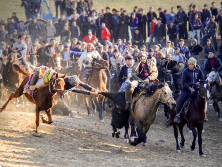 Улак-купкари: национальная конная игра Узбекистана
